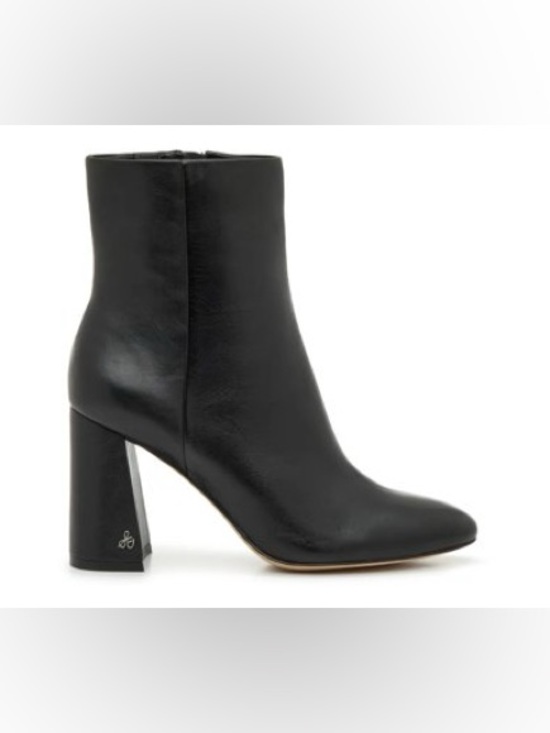 Sam Edelman Shoes - NEW SAM EDELMAN SIGNATURE COLLECTION DONNA BLACK LEATHER BOOTIES 8